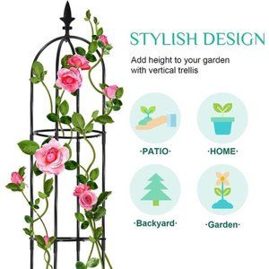 Other | 6 Ft Rustproof Garden Trellis For Climbing Plants | Poshmark